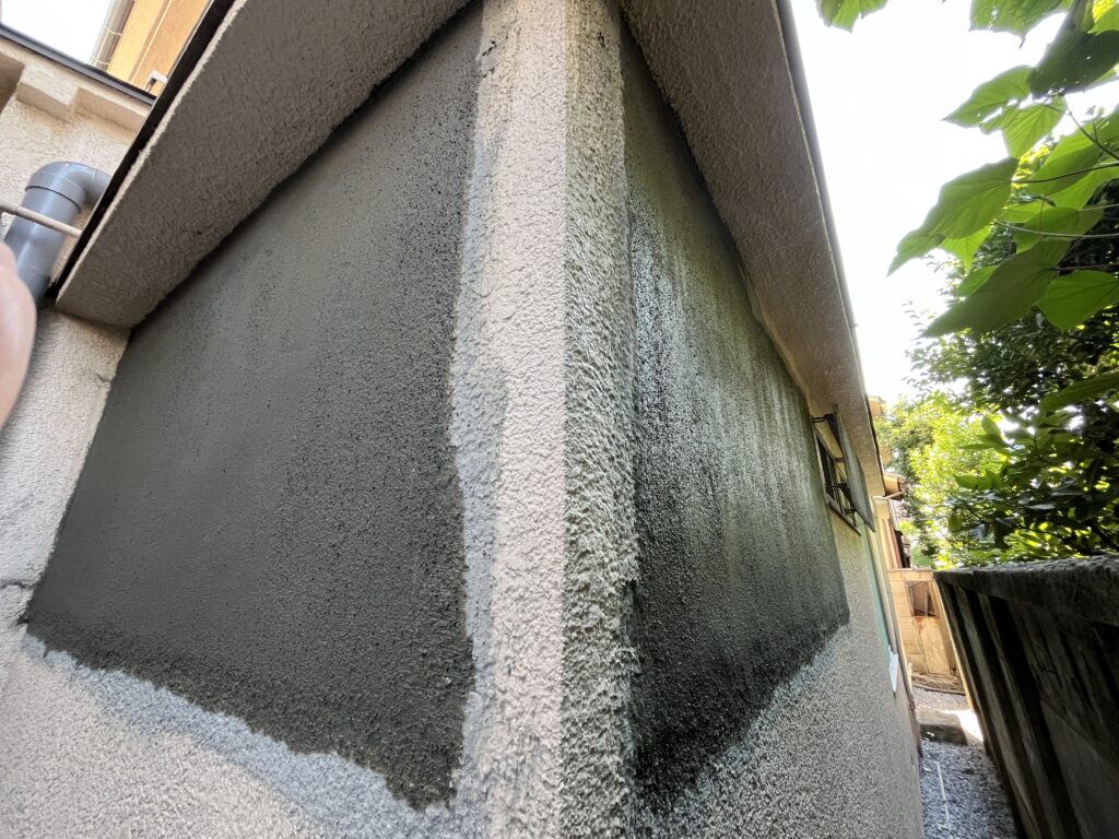 既存窓モルタル補修